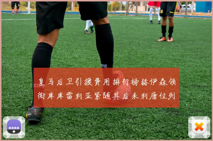 皇马后卫引援费用排行榜赫伊森领衔库库雷利亚紧随其后米利唐位列第三